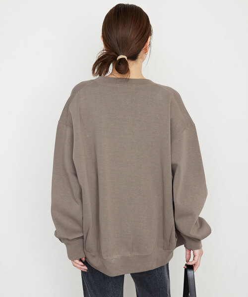 WEB限定/追加》ダブルフェイスジャージースナップカーディガン