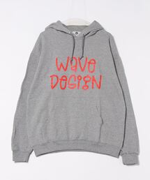 WAVE CITY（ウェイブシティ）の「WAVE DESIGN deformation logo hoodie／オリジナルロゴデザイン スウェットプルパーカー（パーカー）」
