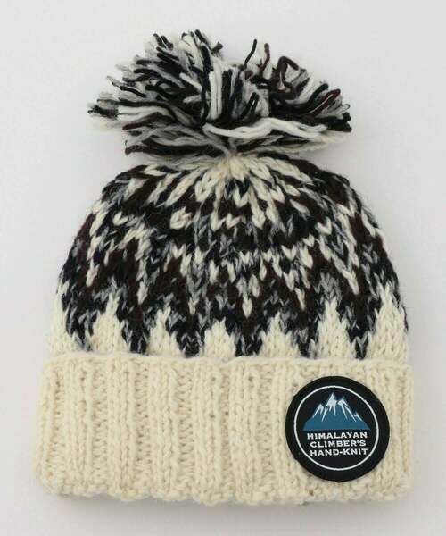 FRAPBOIS(フラボア)の「HCK ジャガードニットキャップ(ニットキャップ/ビーニー・レディース・グレー/アイボリー・FREE)」の11枚目の写真