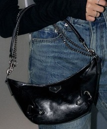 LEATHERY | Vintage Chain Cross Shoulder Bag_Mini(ショルダーバッグ)