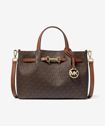 CARSON センタージップ サッチェル スモール - MKシグネチャー