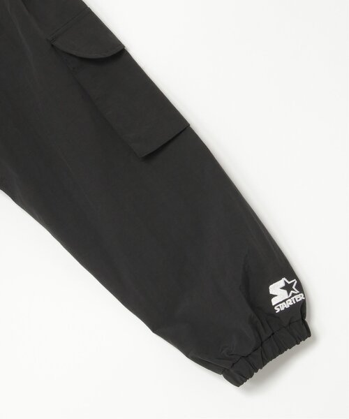 STARTER BLACK LABEL（スターターブラックレーベル）の「STARTER BLACK LABEL スターターブラックレーベルナイロンアノラック（ナイロンジャケット・メンズ・オフホワイト/ブラック/チャコール・L/M）」の18枚目の写真