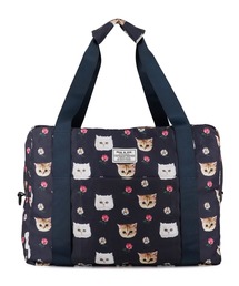 PAUL & JOE ACCESSOIRES（ポールアンドジョーアクセソワ）の「折りたたみボストンバッグ <ジブシー&ヌネット総柄> PAUL & JOE ACCESSOIRES（ボストンバッグ）」