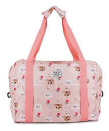 PAUL & JOE ACCESSOIRES（ポールアンドジョーアクセソワ）の「折りたたみボストンバッグ <ジブシー&ヌネット総柄> PAUL & JOE ACCESSOIRES（ボストンバッグ）」