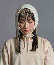 CALIFORNIA OUTFITTERS（カリフォルニア アウトフィッターズ）の「2-12B17 ニット バブーシュカ ボンネット 韓国 リブ編み（ニットキャップ/ビーニー）」