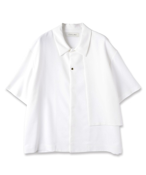 CULLNI(Nj)Dry Karsey Asymmetrical Short Sleeve Jaket(̑AE^[)