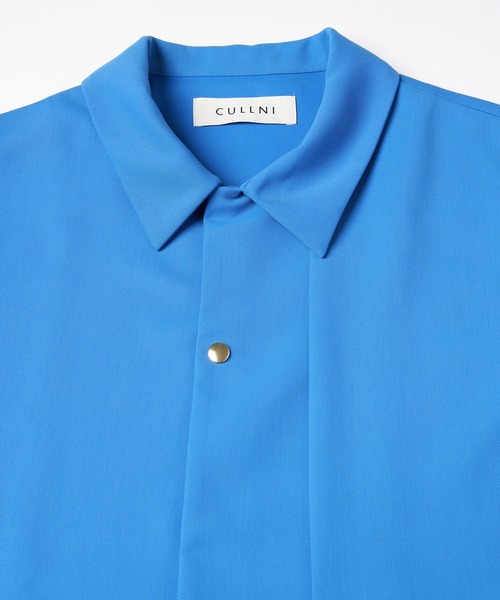 CULLNI（クルニ）の「Dry Karsey Asymmetrical Short Sleeve Jaket（その他アウター・メンズ・ホワイト/グリーン/ブラック/ブルーグレー・0/1/2）」の6枚目の写真