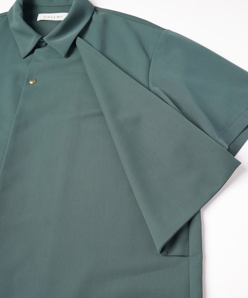 CULLNI（クルニ）の「Dry Karsey Asymmetrical Short Sleeve Jaket（その他アウター・メンズ・ホワイト/グリーン/ブラック/ブルーグレー・0/1/2）」の14枚目の写真