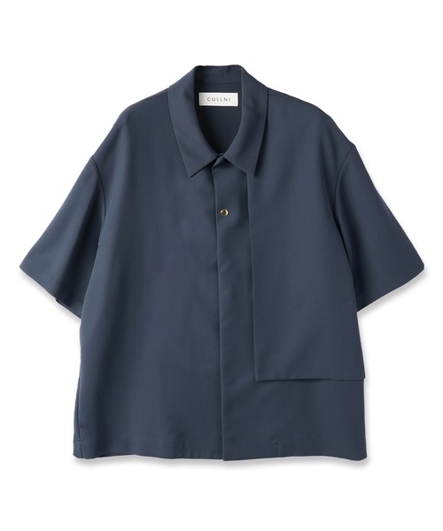 CULLNI（クルニ）の「Dry Karsey Asymmetrical Short Sleeve Jaket（その他アウター・メンズ・ホワイト/グリーン/ブラック/ブルーグレー・0/1/2）」の16枚目の写真