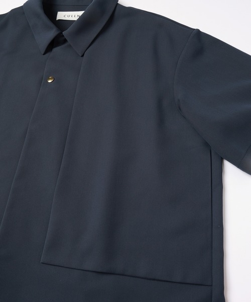 CULLNI（クルニ）の「Dry Karsey Asymmetrical Short Sleeve Jaket（その他アウター・メンズ・ホワイト/グリーン/ブラック/ブルーグレー・0/1/2）」の18枚目の写真