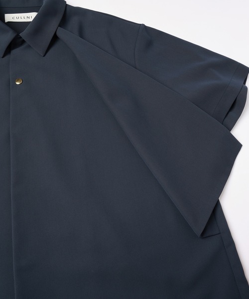 CULLNI（クルニ）の「Dry Karsey Asymmetrical Short Sleeve Jaket（その他アウター・メンズ・ホワイト/グリーン/ブラック/ブルーグレー・0/1/2）」の19枚目の写真