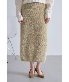 CLANE/クラネ/MIX MESH GATHER SKIRT（スカート）｜CLANE（クラネ）の