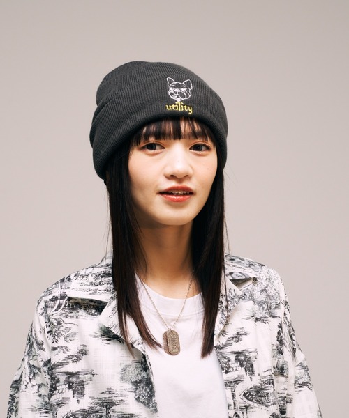 EFFECTEN】 Utility With BOB Knit Cap（ニットキャップ