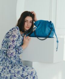 2wayチェーンギャザーバッグ