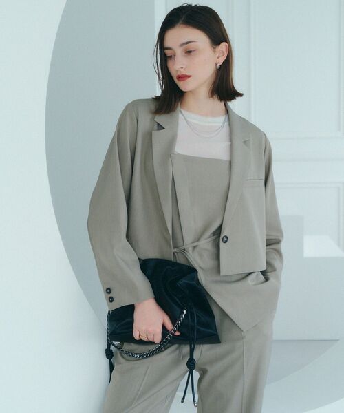 セール】2wayチェーンギャザーバッグ（ショルダーバッグ）｜YECCA