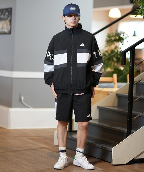 adidas/アディダス ショーツ スリーストライプ セットアップ対応 ユニ