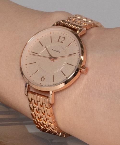 【セール】【SETUP7】スリムメタルウォッチ JN042 FW（デジタル腕時計）｜SETUP7（セットアップセブン）