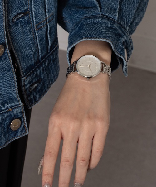 【セール】【SETUP7】スリムメタルウォッチ JN042 FW（デジタル腕時計）｜SETUP7（セットアップセブン）