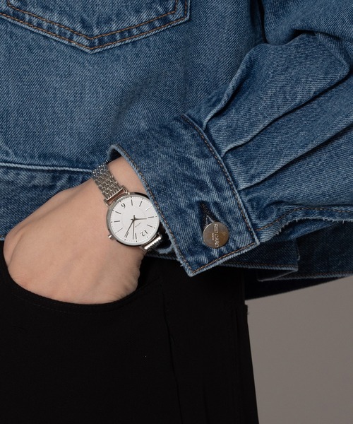 【セール】【SETUP7】スリムメタルウォッチ JN042 FW（デジタル腕時計）｜SETUP7（セットアップセブン）