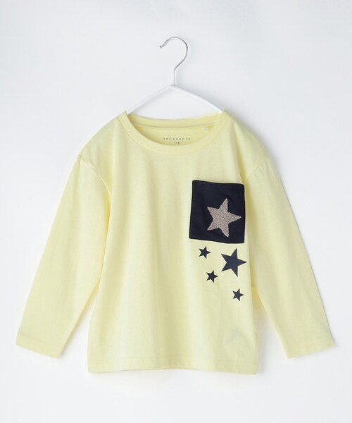 THE SHOP TK (ザ ショップ ティーケー )の「【110-150】星サガラポケット長袖Tシャツ/洗濯機OK(Tシャツ/カットソー・キッズ・ブラック系2/ネイビー系4/イエロー系その他6・11/12/15 /13/14)」の8枚目の写真