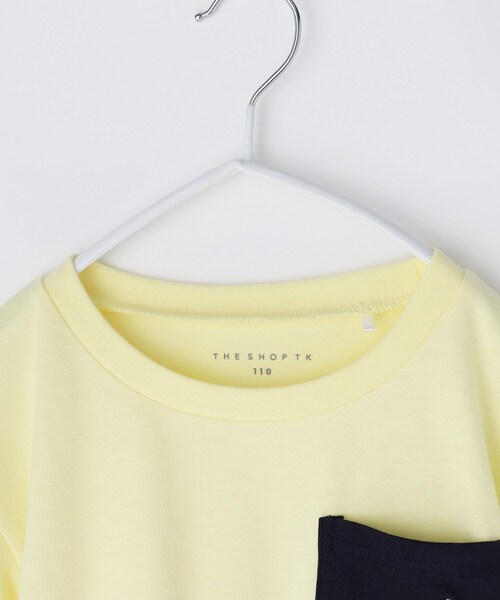 THE SHOP TK (ザ ショップ ティーケー )の「【110-150】星サガラポケット長袖Tシャツ/洗濯機OK(Tシャツ/カットソー・キッズ・ブラック系2/ネイビー系4/イエロー系その他6・11/12/15 /13/14)」の10枚目の写真