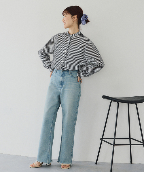 Spick & Span(スピックアンドスパン)の「Spick & Span BIG シュシュ(シュシュ・レディース・ブラック/エメラルドブルー・FREE)」の10枚目の写真