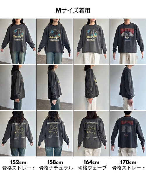 CPCM(シーピーシーエム)の「パウダー加工ロンT(Tシャツ/カットソー・レディース・ブラック系その他2/ブラック系その他3/ブラック系その他/ブラック・MEDIUM/LARGE)」の5枚目の写真