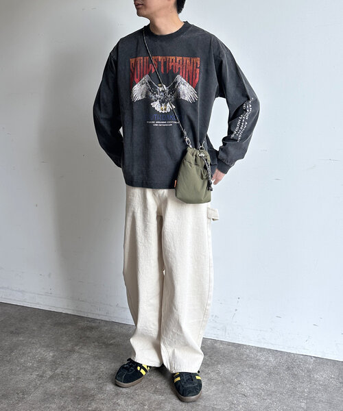 CPCM(シーピーシーエム)の「パウダー加工ロンT(Tシャツ/カットソー・レディース・ブラック系その他2/ブラック系その他3/ブラック系その他/ブラック・MEDIUM/LARGE)」の11枚目の写真