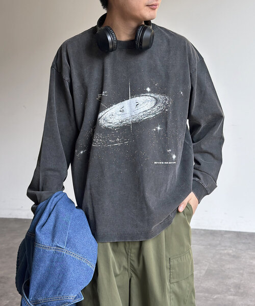 CPCM(シーピーシーエム)の「パウダー加工ロンT(Tシャツ/カットソー・レディース・ブラック系その他2/ブラック系その他3/ブラック系その他/ブラック・MEDIUM/LARGE)」の18枚目の写真