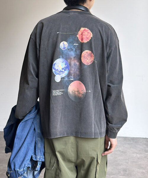 CPCM(シーピーシーエム)の「パウダー加工ロンT(Tシャツ/カットソー・レディース・ブラック系その他2/ブラック系その他3/ブラック系その他/ブラック・MEDIUM/LARGE)」の20枚目の写真