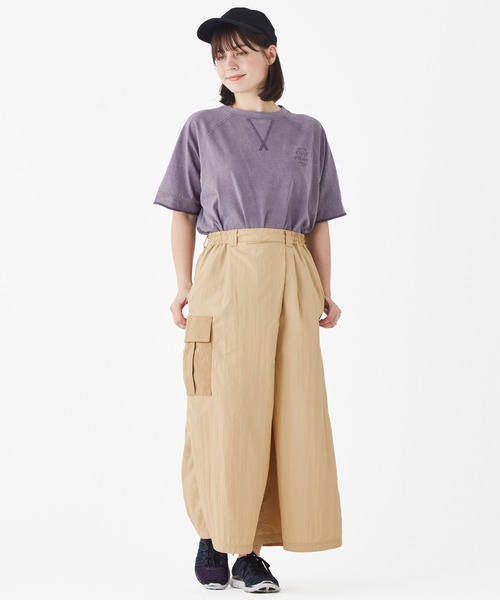 KRIFF MAYER（クリフメイヤー）の「さらっとミリタリーラップパンツ（その他パンツ・レディース・ベージュ/ブラック/カラフル/グリーン/ブルー・LARGE/MEDIUM）」の7枚目の写真