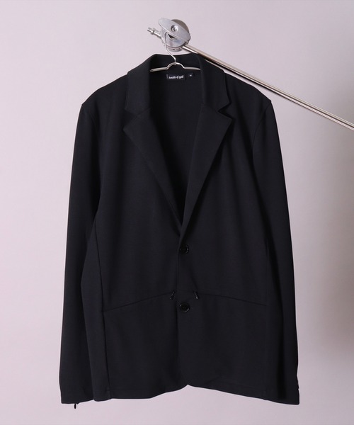 BAYBLO（ベイブロ）の「(DE)【double E golf】ストレッチ ポンチ バック ライン テーラードジャケット（テーラードジャケット・メンズ・ブラック・XL/L/M）」の5枚目の写真