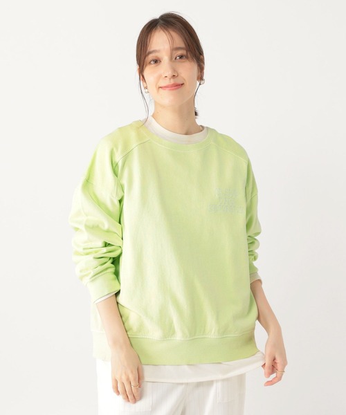 studio CLIP（スタディオクリップ）の「アソートスウェット×インナーセット（スウェット・レディース・ベージュ/ライトグリーン/オフホワイト/ライトブルー・FREE）」の11枚目の写真
