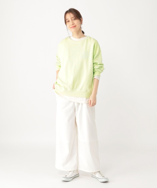 studio CLIP（スタディオクリップ）の「アソートスウェット×インナーセット（スウェット・レディース・ベージュ/ライトグリーン/オフホワイト/ライトブルー・FREE）」の13枚目の写真