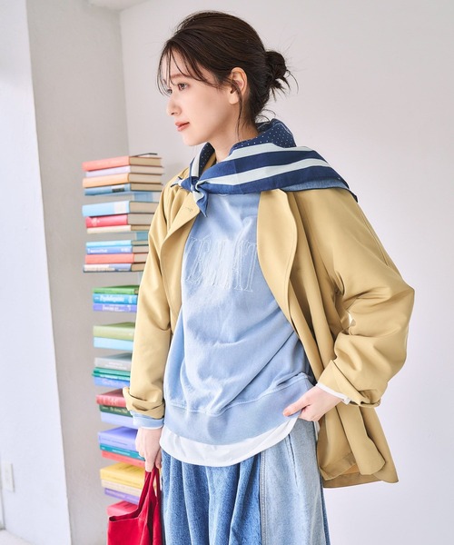 studio CLIP（スタディオクリップ）の「アソートスウェット×インナーセット（スウェット・レディース・ベージュ/ライトグリーン/オフホワイト/ライトブルー・FREE）」の20枚目の写真