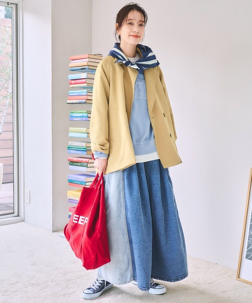 studio CLIP（スタディオクリップ）の「アソートスウェット×インナーセット（スウェット・レディース・ベージュ/ライトグリーン/オフホワイト/ライトブルー・FREE）」の21枚目の写真