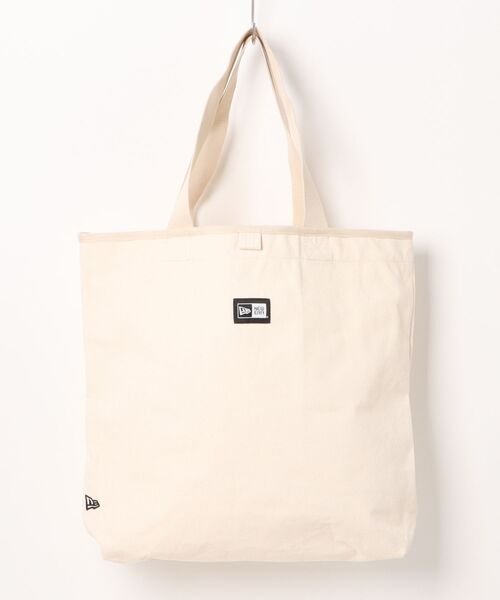 NEW ERA(ニューエラ)の「【NEW ERA/ニューエラ】ライトトートバッグ 14L(トートバッグ・レディース・アイボリー/ブラック・FREE)」の12枚目の写真