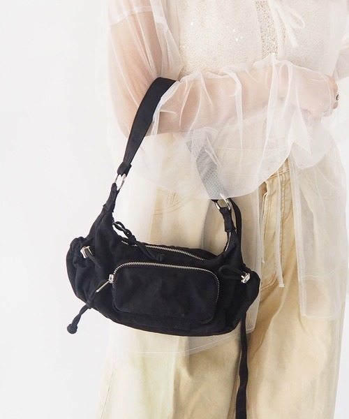 CONTROL FREAK / CTFK（コントロールフリーク）の「CONTROL FREAK / CTFK（コントロールフリーク）DOWNYショルダーバッグ（ショルダーバッグ・レディース・グレー/ピンク/ブラック/ブラウン/グリーン・FREE）」の22枚目の写真