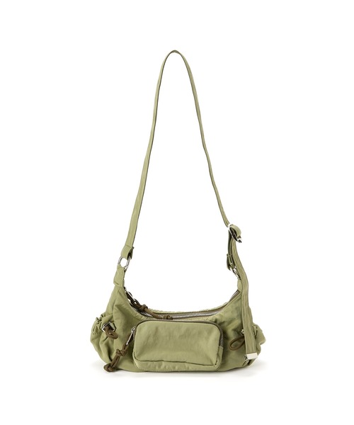 CONTROL FREAK / CTFK（コントロールフリーク）の「CONTROL FREAK / CTFK（コントロールフリーク）DOWNYショルダーバッグ（ショルダーバッグ・レディース・グレー/ピンク/ブラック/ブラウン/グリーン・FREE）」の12枚目の写真