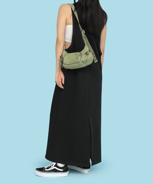 CONTROL FREAK / CTFK（コントロールフリーク）の「CONTROL FREAK / CTFK（コントロールフリーク）DOWNYショルダーバッグ（ショルダーバッグ・レディース・グレー/ピンク/ブラック/ブラウン/グリーン・FREE）」の9枚目の写真