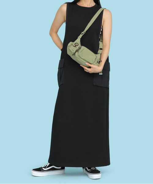 CONTROL FREAK / CTFK（コントロールフリーク）の「CONTROL FREAK / CTFK（コントロールフリーク）DOWNYショルダーバッグ（ショルダーバッグ・レディース・グレー/ピンク/ブラック/ブラウン/グリーン・FREE）」の11枚目の写真