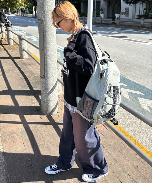 sedacle（セダクル）の「シャツレイヤードロゴスウェット（スウェット・メンズ・グレー/ベージュ/ブラック・LARGE/MEDIUM/SMALL）」の8枚目の写真