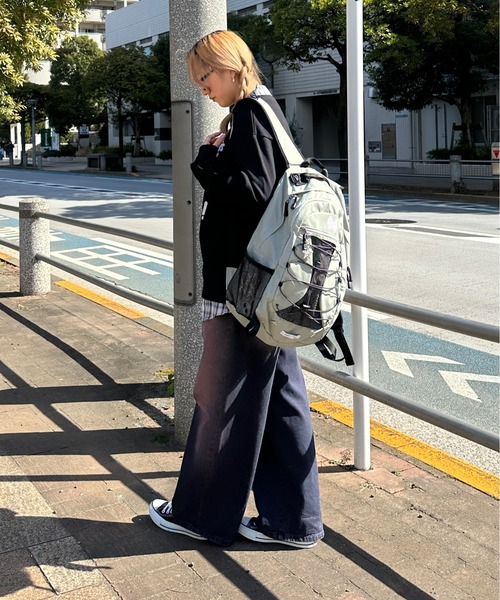 sedacle（セダクル）の「シャツレイヤードロゴスウェット（スウェット・メンズ・グレー/ベージュ/ブラック・LARGE/MEDIUM/SMALL）」の14枚目の写真