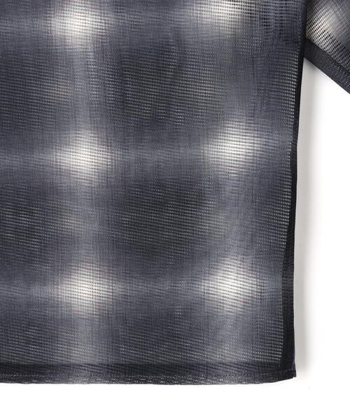 DANKE SCHON(ダンケシェーン)の「DankeSchon/ダンケシェーン/OMBRE CHECK MESH LONG SHIRTS(シャツ/ブラウス・メンズ・ブラウン/ブラック・M/L)」の12枚目の写真