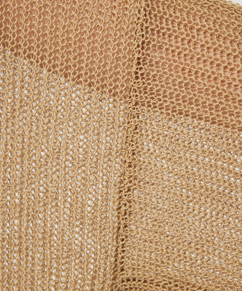 abahouse mavie（アバハウスマヴィ）の「リネンライクシアーニット/春服/夏服/メッシュ（ニット/セーター・レディース・アイボリー/グレー/グレイッシュブルー/ベージュ・フリー）」の19枚目の写真