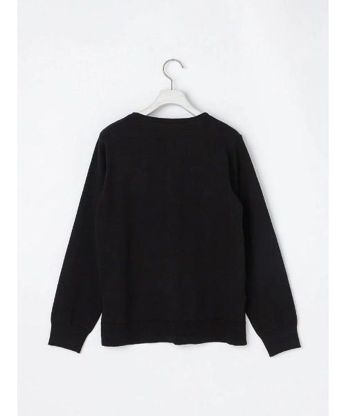 Perfect Suit FActory（パーフェクトスーツファクトリー）の「ソフトタッチカーディガン　オフホワイト/グレー/ピンク（Ｌ．ピンク）（ニット/セーター・レディース・オフホワイト/ライトグレー/ライトピンク/ブラック・M/L）」の12枚目の写真