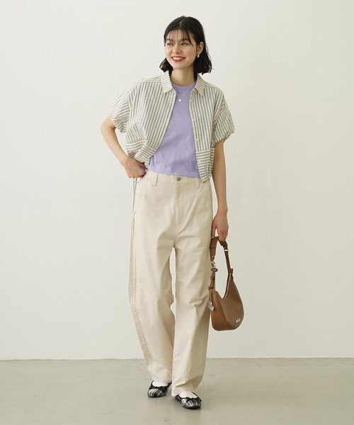 MILKFED.（ミルクフェド）の「HEART CHARM ONE HANDLE BAG（ハンドバッグ・レディース・ブラウン/オフホワイト/ブラック・ONE SIZE）」の12枚目の写真