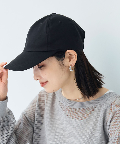 CROSS FUNCTION（クロスファンクション）の「《UV99％以上カット》エブ楽 遮光ベーシックキャップ【CF/クロスファンクション】（キャップ・レディース・オフホワイト/ブラック/ベージュ・58cm）」の17枚目の写真