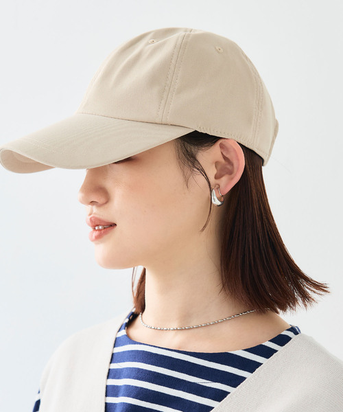 CROSS FUNCTION（クロスファンクション）の「《UV99％以上カット》エブ楽 遮光ベーシックキャップ【CF/クロスファンクション】（キャップ・レディース・オフホワイト/ブラック/ベージュ・58cm）」の21枚目の写真