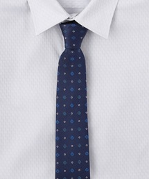 TETE HOMME（テットオム）の「アズーロ エ ビアンコ シルク ペイズリー ストライプ ネクタイ（ネクタイ）」